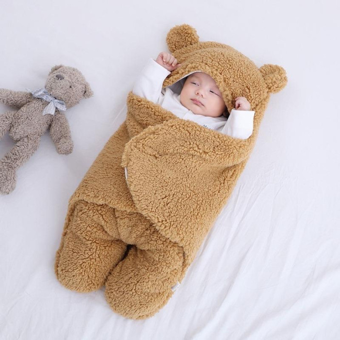 Baby Winter Blanket Winter Protection Worm Baby Care Blanket For ( 0-1year Babies )