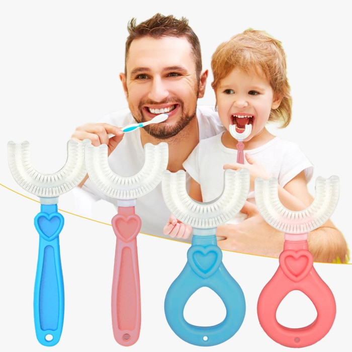 Baby Brush 360° Kids U-Shaped Toothbrush